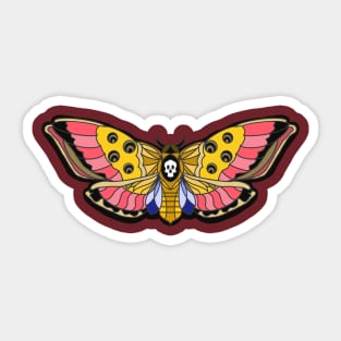 Deaths head moth Sticker